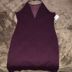 Burgundy/purple dress